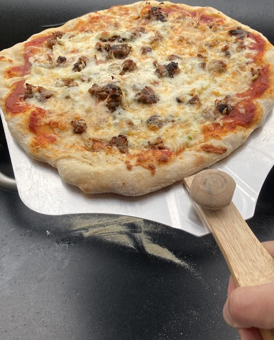Pellet Grill Pizza
